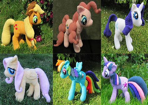 Pinkie pie cupcake party v.0.0.1. My Little Pony Crochet by NerdyKnitterDesigns on DeviantArt