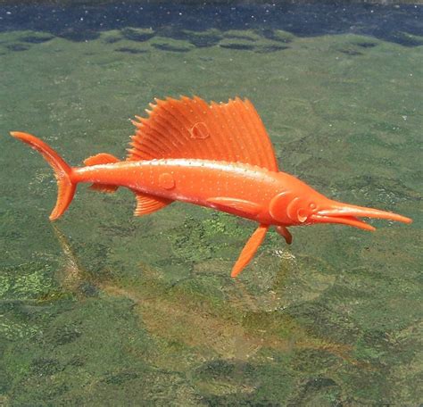 Mpc Sea Creatures Sail Fish In Cereal Premium Orange Probable Recast