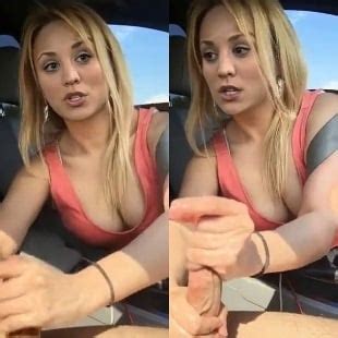 Kaley Cuoco Snapchat Handjob In A Car My XXX Hot Girl