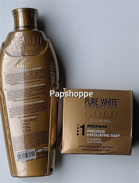Buy Pure White Gold Glowing Lotion 400ml Dark Spot Corrector Face