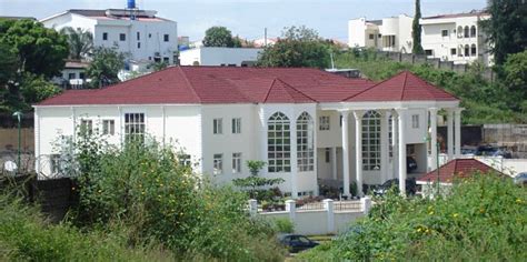 It was gathered that he arrived abuja on saturday morning and is on his way to his. African Beautiful Mansions