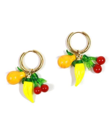 Earrings Fruta La Valie Sports Coocan Jp