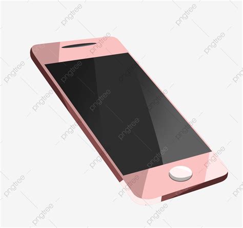Touchscreen Png Transparent Pink Touchscreen Phone Illustration
