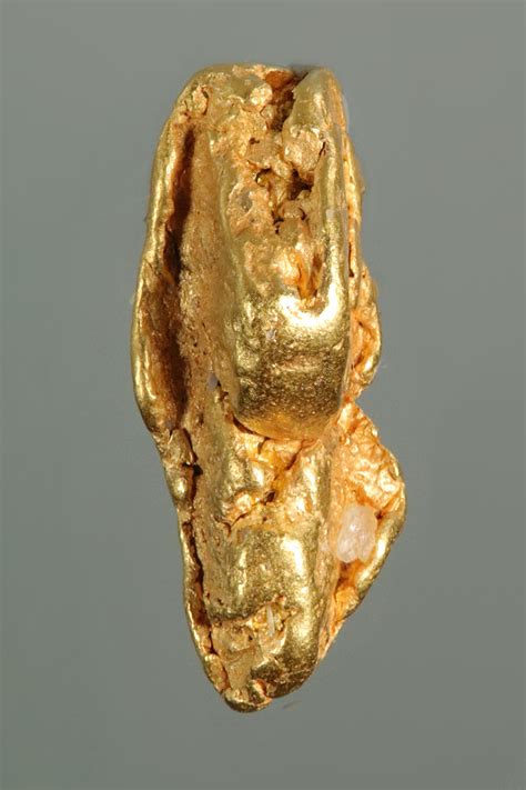 Elongated And Dimensional Gold Nugget From California 147 00