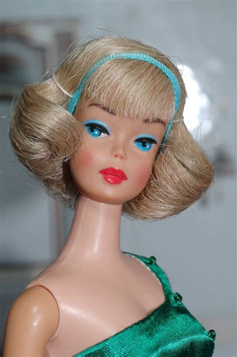 Vintage Barbie Side Part American Girl Light Ash Blonde Ooak Vintage Barbie Vintage Barbie