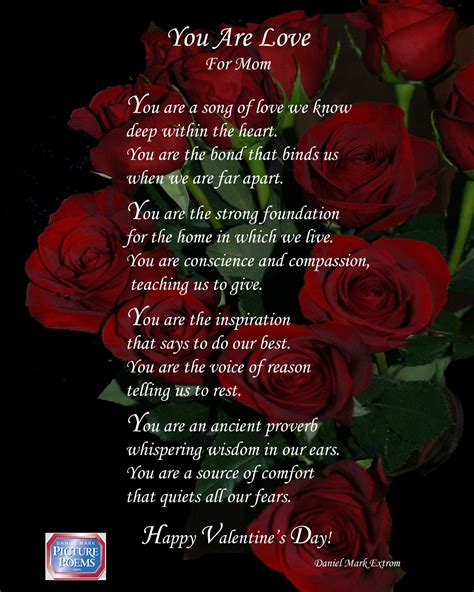 Happy Valentine Day Quotes Valentines Day Poems Mom Poems