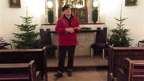 Einsam wacht nur das traute hochheilige paar. Stille Nacht / Silent Night (deutsch / englisch) - Freddy Albers LIVE in Oberndorf - YouTube