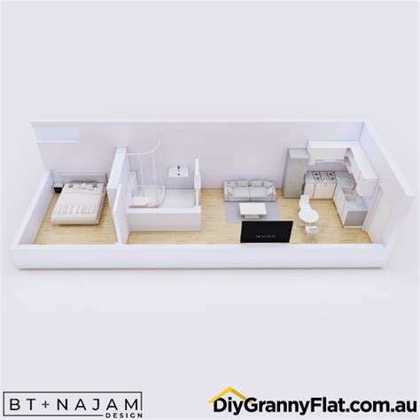Narrow Granny Flat Designs 10 Designs To Inspire You Diy Granny Flat