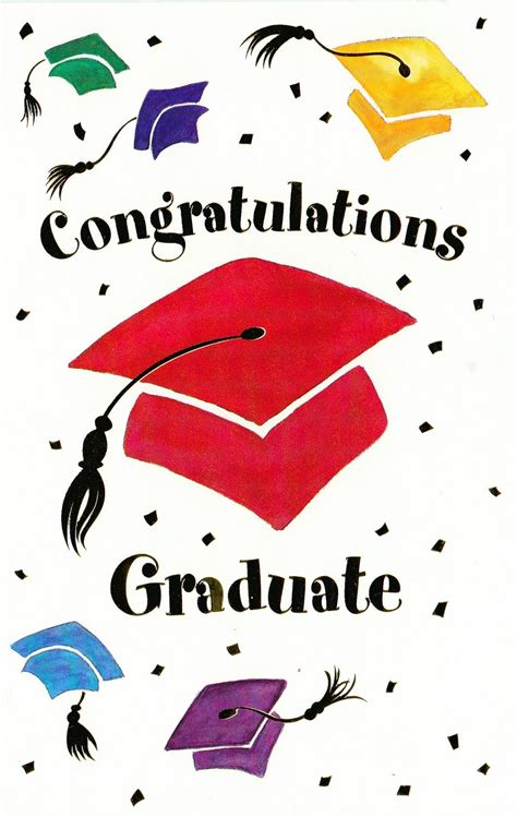 Congratulations Graduation Cards Free Printable