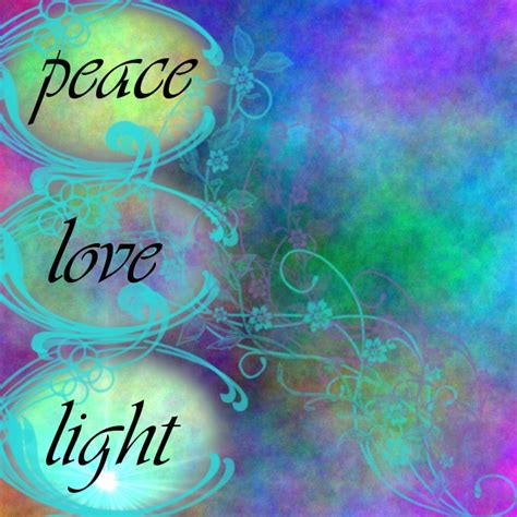Peace Love Light By Misstanai On Deviantart