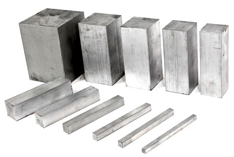 Aluminium Solid Square Bar - HardwareOutlet