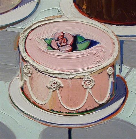 Wayne Thiebaud Wayne Thiebaud Wayne Thiebaud Paintings Cake Art Print