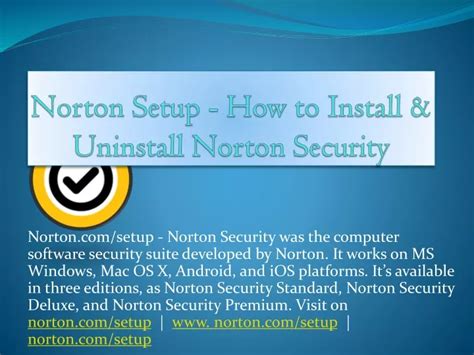 ppt how to activate norton setup with product key using setup powerpoint