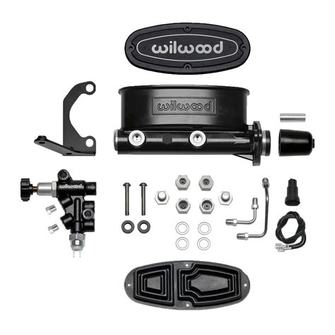 Wilwood Disc Brakes 261 13269 Bk Wilwood Aluminum Tandem Master