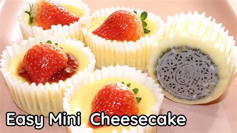 No sour cream cheesecake recipes. Easy Mini Cheesecake Recipe | Cheesecake Cupcakes | No ...