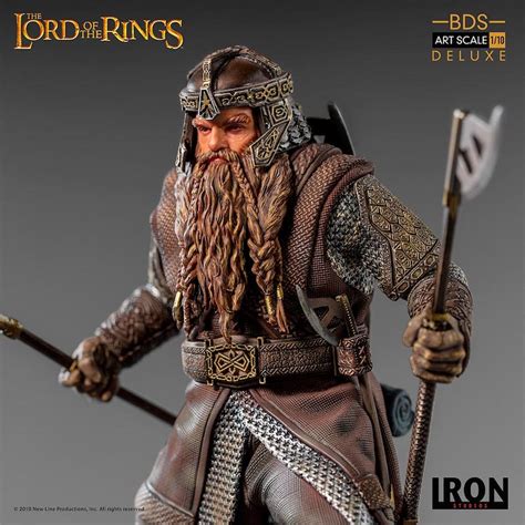 Iron Studios Lord Of The Rings Gimli Statue Pre Orders