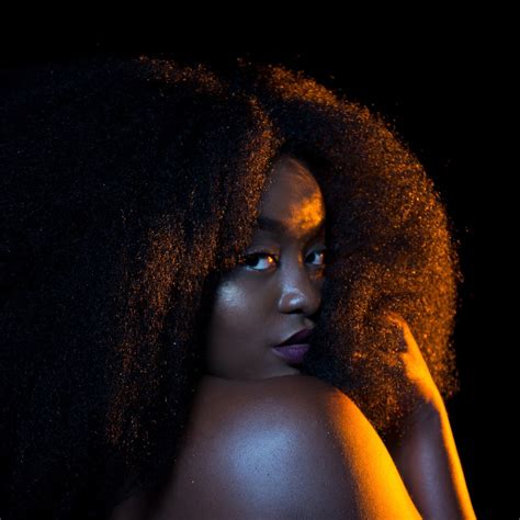 Melanin Black Woman Goddess Queen Dark Skin Beauty Sun Kissed Dark Skin Afro Photography