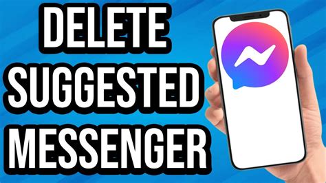 How To Delete Suggested For You On Facebook Messenger Youtube
