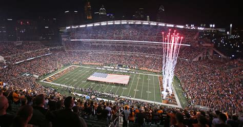 Aerial over stuttgart untertuerkheim and bad cannstatt. Bengals seek stadium 'enhancements'