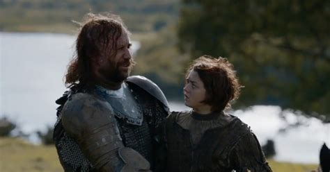 Watch A Supercut Of Arya And The Hound Bickering Vulture