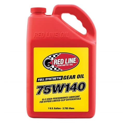 Red Line 57915 Sae 75w 140 Full Synthetic Api Gl 5 Gear Oil