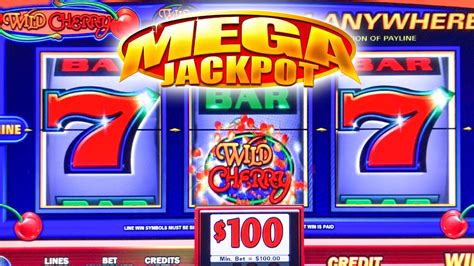 Mega Jackpot High Limit Slot Win On Wild Cherry Slot Machine Triple