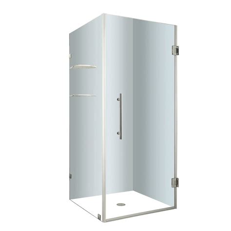 Aston Aquadica Gs 32 Inch X 32 Inch X 72 Inch Frameless Square Shower