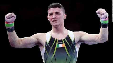 Irish Gymnast Jumps On Olympic Village Cardboard Bed To Debunk Anti