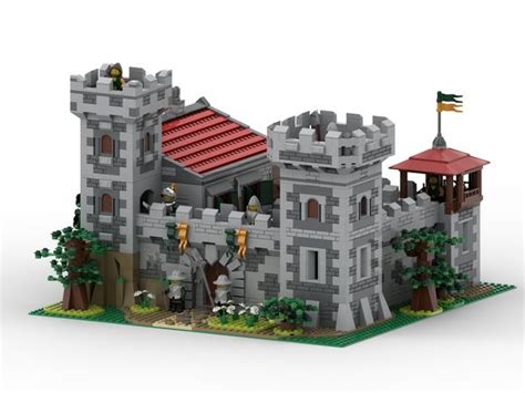 Studwalder Castle Modular Castle Lego Castle Lego Architecture