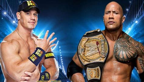 Greatest Match In WWE WrestleMania History The Rock Vs John Cena WrestleMania And