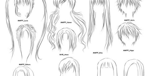 Cara Gambar Rambut Anime Perempuan Yang Terbaru