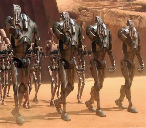 Super Battle Droids Star Wars Episode Ii Attack Of The Clones