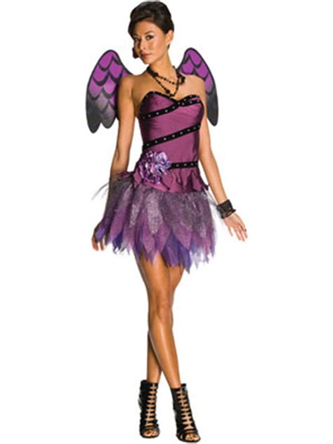 Women S Adult Heavenly Body Purple Angel Or Fairy Costume