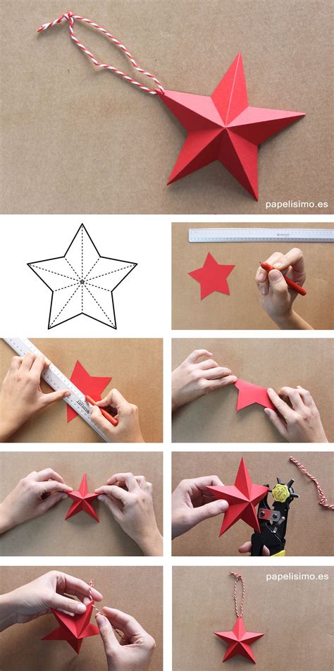 Como Hacer Estrellas De Papel Paper Stars Diy Manualidades Navideñas