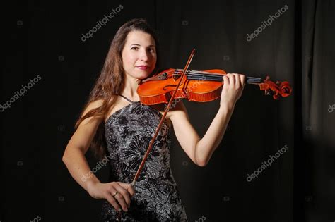 Beautiful Violinist — Stock Photo © Ealisa 2148926