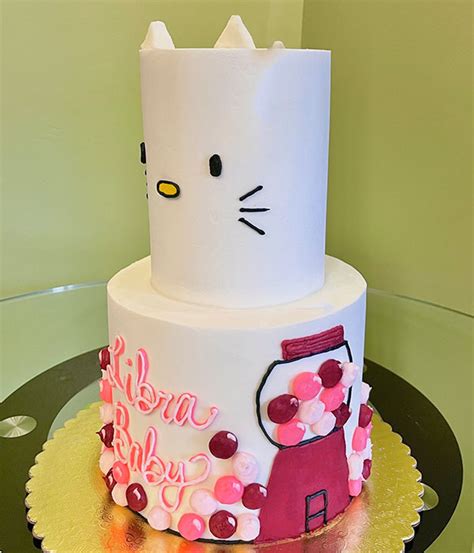 Hello Kitty Tiered Cake Classy Girl Cupcakes