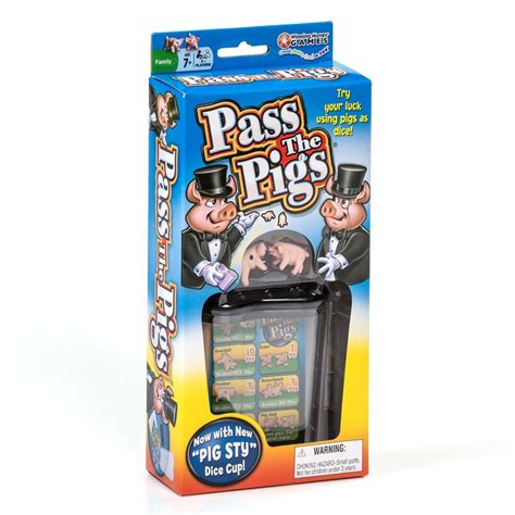 The Original Party Animals Pass The Pigs 000123 Dice Game Travel Game