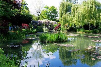 Monet Bridge Lily Pond Water Claude Japanese