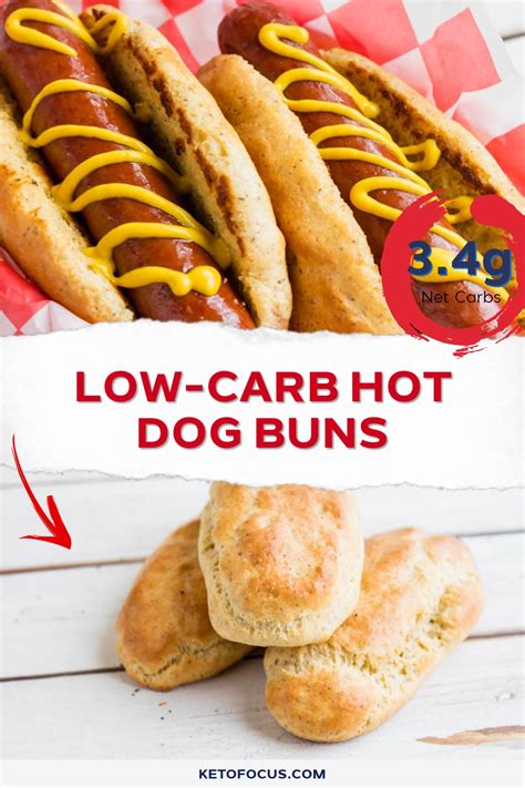 Low Carb Hot Dog Buns Keto And 34g Net Carbs Ketofocus