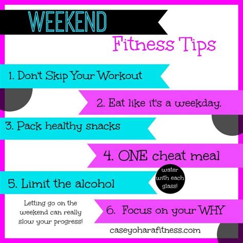 Weekend Fitness Tips Focused On Fitness Fitness Tips Tips Fitness