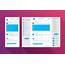Twitter Interface  Free Vector