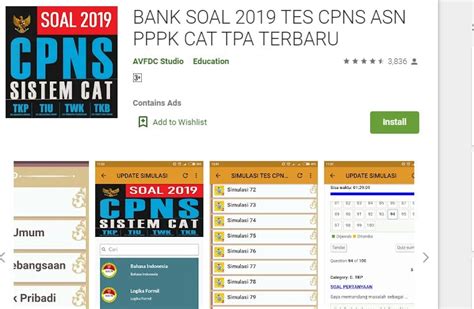 Contoh soal tes skd dan skb. 5 Aplikasi Simulasi CAT CPNS Terbaik Pilihan di Android ...