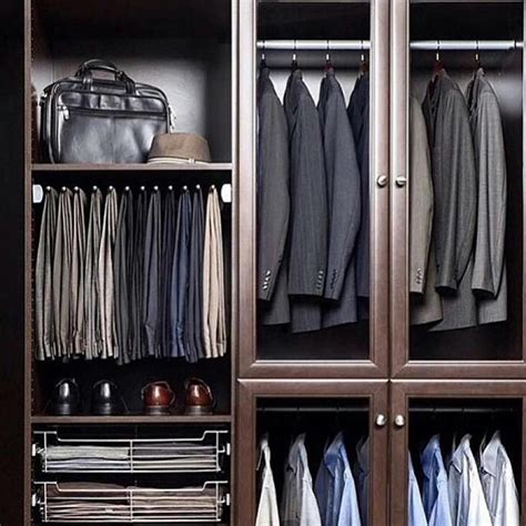 dapper suits stylish streetwear nice shoes and luxurious accessories master closet closet