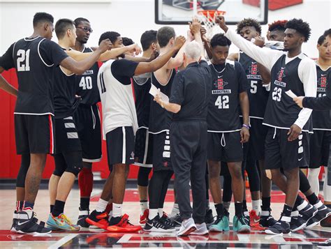 SDSU basketball opens practice with motivation from NCAA snub - The San ...