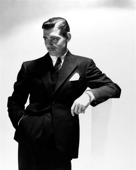 clark gable 1933 by george hurrell 1930s mens fashion clark gable classic hollywood