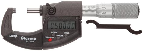 Starrett Micrometro Exterior Electronico 0 25mm Ip67 Amazones