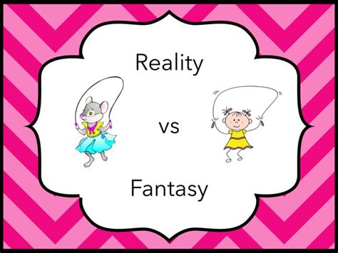 Udl Reality Vs Fantasy Lesson Youtube Gambaran