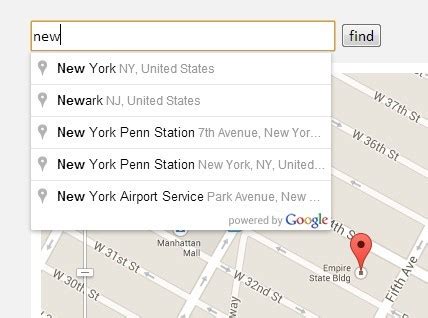 jQuery Geocoding and Places Autocomplete with Google Maps ...