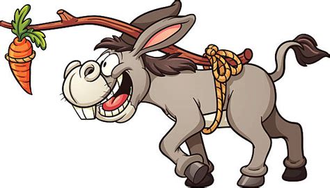 5800 Cartoon Of Jackass Donkey Stock Illustrations Royalty Free