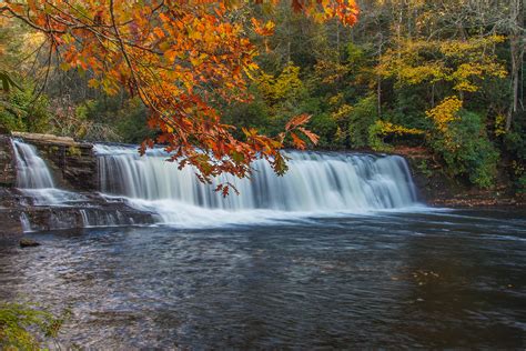 Autumn Landscape With Waterfall Wallpapers And Images
